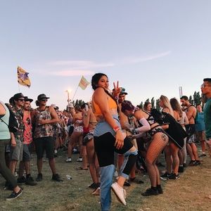 Cut Out Festival Pants